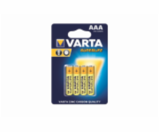 VARTA ZINC CARBON BATTERIES R3 (AAA) 4PCS SUPERLIFE