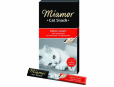 MIAMOR Cat Cream Junior - pamlsky pro kočky - 6 x 15g