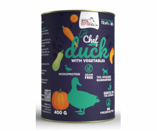 SYTA MICHA Chef Duck with vegetables - wet dog food - 400g