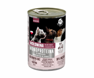 PET REPUBLIC Monoprotein Beef - mokré krmivo pro psy - 400g