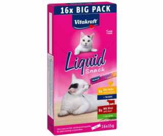 VITAKRAFT Cat Liquid-Snack with beef and chicken - cat tr...