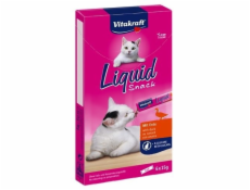 VITAKRAFT Liquid Snack Duck - cat treats - 6 x 15g