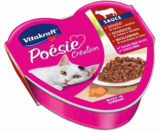 VITAKRAFT POESIE CREATION SOS beef/carrot - wet cat food ...