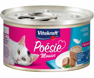 VITAKRAFT POESIE mousse salmon - wet cat food - 85 g