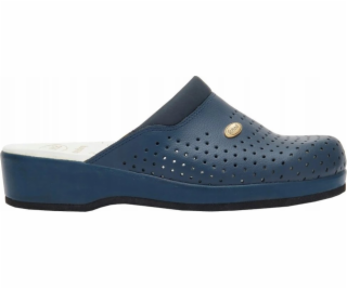 Scholl Clog Backguard - unisex clogs navy blue  size 40