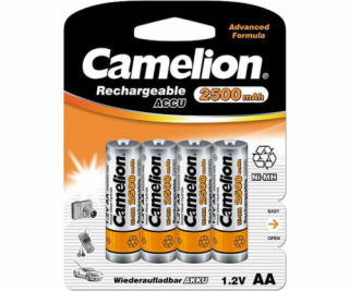 Camelion dobíjecí baterie AA / R6 2500mAh 4 ks.