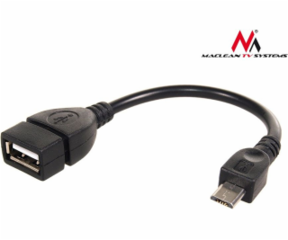 Maclean microUSB – USB adaptér černý (MCTV-696)