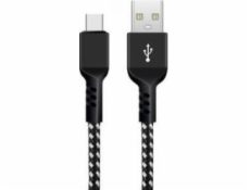 Maclean USB-A – USB-C USB kabel 1 m černý (MCE471)