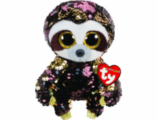 Meteor Mascot Beanie Boos Flippables Flitrový lenochod 15cm