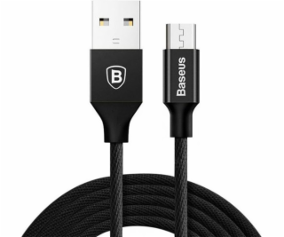 Baseus Yiven Micro USB kábel 150cm 2A - čierny