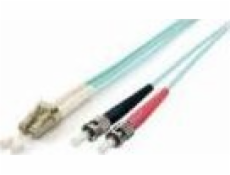 Equip Equip LWL Patchkabel LC->LC 7,50m Multimode Duplex OM4 viol Polybeutel