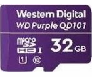 Karta WD Purple MicroSDHC 32 GB Class 10 UHS-I/U1 (WDD032...