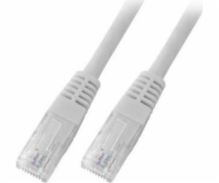 Patchkabel EFB RJ45 U/UTP, Cat.6, PVC, CCA, 0,5m, šedý (K...