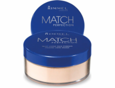 Rimmel Match Perfection sypký pudr Transparentní sypký pudr 10g