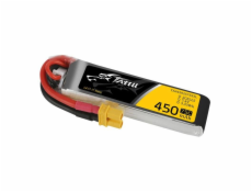 Batéria Tattu 450mAh 7,4 V 75C 2S1P Long XT30