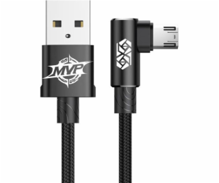 Baseus USB-A - microUSB USB kábel 2 m čierny (30554-uniw)