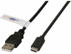 EFB USB kabel USB-A – USB-C 1 m černý (K5258SW.1)