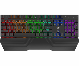 Membránová herná klávesnica Havit KB866L RGB