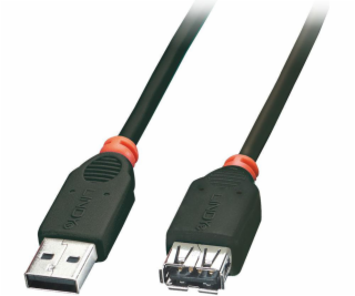 Lindy USB-A - USB-A USB kabel 3 m černý (41774)