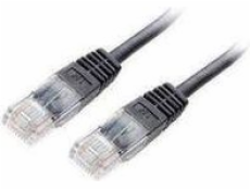 Vybavte CAT6 Patch UTP Black 5m 625454