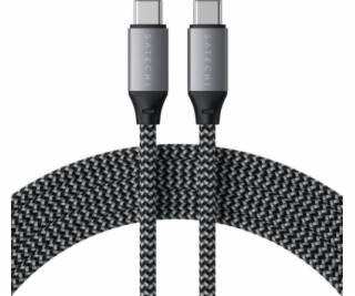 Satechi USB-C – USB-C kabel USB 2 m černý (ST-TCC2MM)