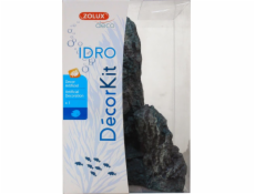 Dekorace Zolux Aquatic IDRO KIT BLACK STONE S