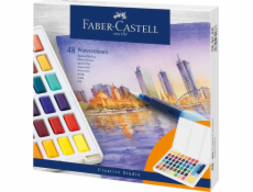 Faber-Castell CS akvarelové barvy kostky 48 barev