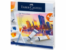 Akvarelové barvy Faber-Castell CS v tubách 24 barev