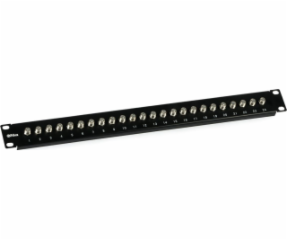 Digitus Patch panel 19palcový 1U 24x F port (CL-19-1U-24F)