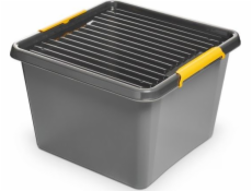 ORPLAST ORPLAST skladovací kontejner, Solidstore box, 32l, šedá