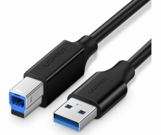 Ugreen USB-B - USB-A USB kabel 1 m černý (UGR1156BLK)