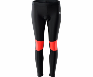 IQ Dámské legíny Ramina Black/Hot Coral, velikost XL