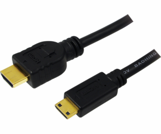 LogiLink HDMI Mini - HDMI kabel 2m černý (CH0023)