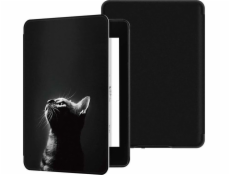 Kryt Tech-Protect Graphic Kindle Paperwhite 1/2/3 Moon Cat Cover