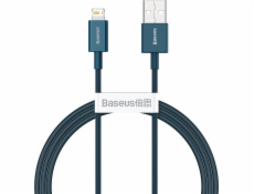 Kábel USB na iP 2,4A 1m (modrý)