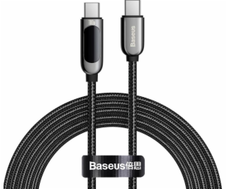 Kábel USB-C na displeji USB-C Baseus, 100 W, 2 m (čierny)