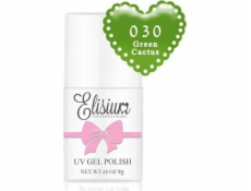 Elisium ELISIUM_UV Gel Polish hybridní lak na nehty 030 Green Cactus 8ml