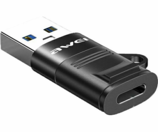 Awei CL-13 USB-C – USB adaptér černý (AWEI084BLK)