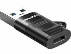 Awei CL-13 USB-C – USB adaptér černý (AWEI084BLK)