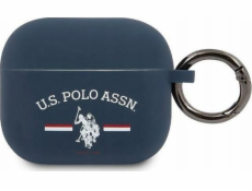 US Polo Assn Ochranné pouzdro pro AirPods 3, tmavě modrá