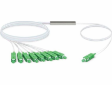 Ubiquiti UBIQUITI UF-SPLITTER-8 UFIBER 1:8 SPLITTER SC/APC G.657A1 900UM 1,5M OCELOVÁ TRUBKA