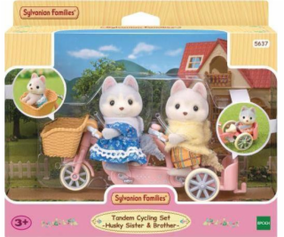 Epoch Sylvanian Families Sada tandemových figurek husky n...