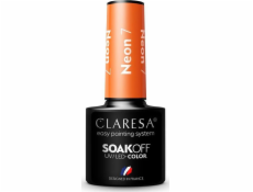 Claresa Claresa Soak Off UV/LED Neon hybridní lak 7 5g