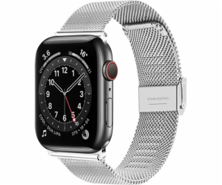 Řemínek k náramku Strado Steel pro Apple Watch 7 45mm (st...