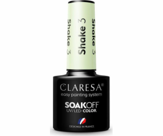 Claresa Claresa Soak Off UV/LED Shake hybridní lak 3 5g