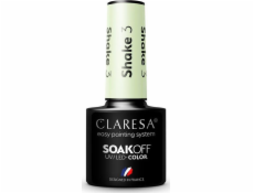 Claresa Claresa Soak Off UV/LED Shake hybridní lak 3 5g