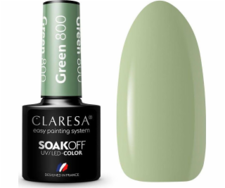 Claresa Claresa Soak Off UV/LED Green hybridní lak 800 5g