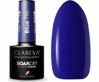 Claresa Claresa Soak Off UV/LED Blue hybridní lak 716 5g