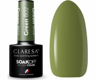 Claresa Claresa Soak Off UV/LED Green hybridní lak 802 5g