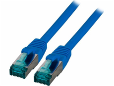 EFB EFB RJ45 Patchkabel S/FTP, Cat.6A, LSZH, 0,25m, modrý